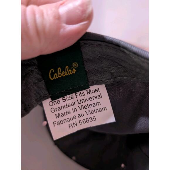 Cabelas Club Baseball Cap Buckleback Hat OSFM Adjustable Wear Casual Canvas - Picture 13 of 14